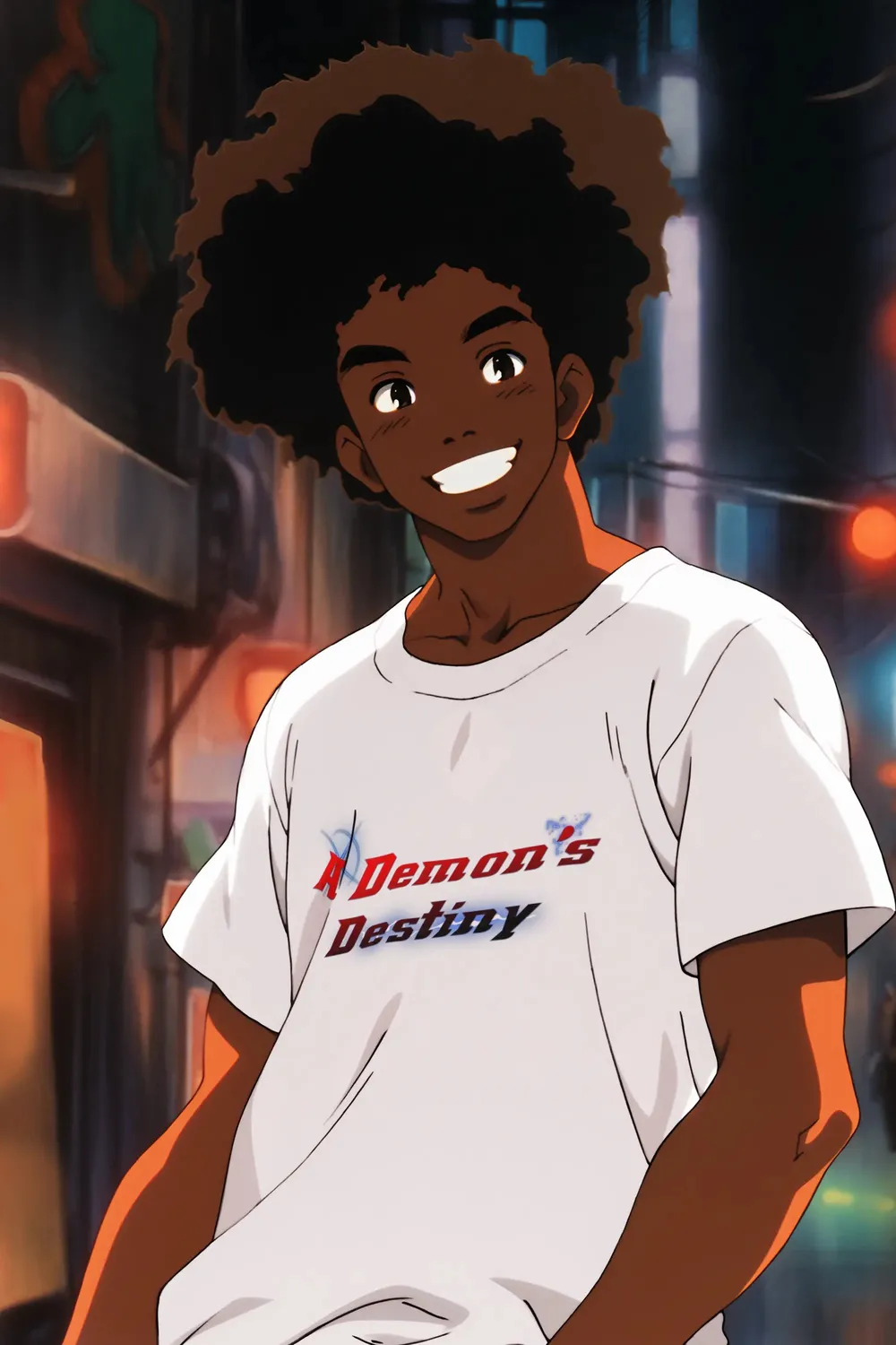 A Demon's Destiny Premium Men's T-shirt image 17