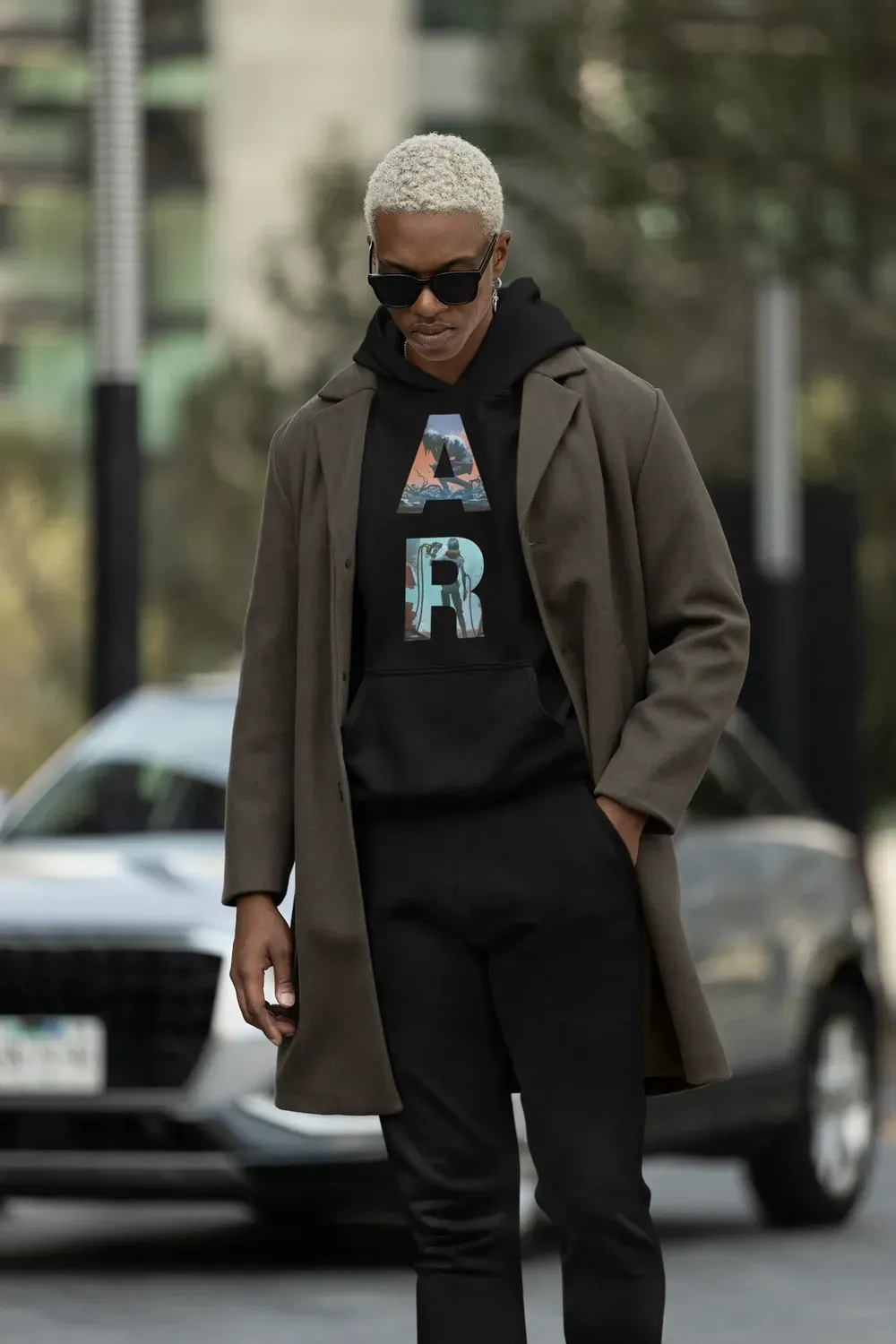 Artificial Reality "Art" Premium Unisex Hoodie image 5