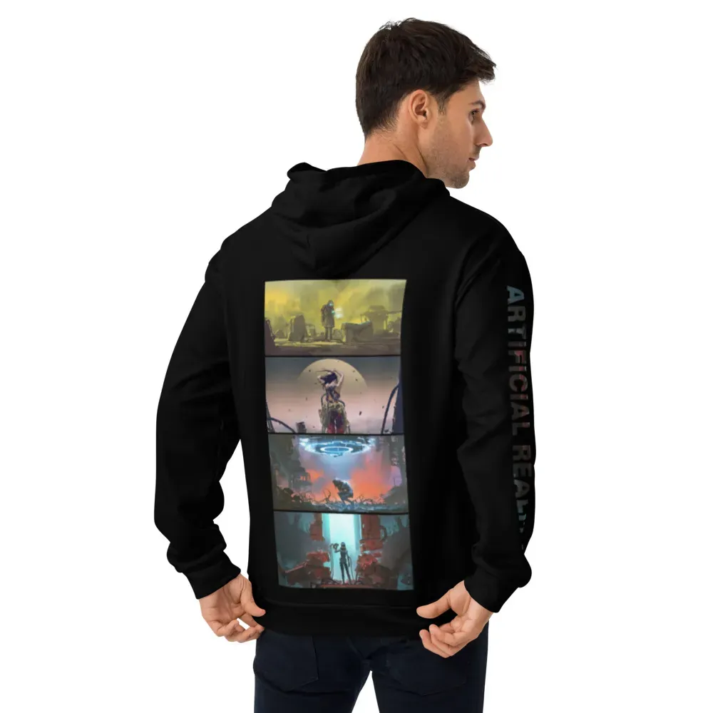 Artificial Reality "Art" Premium Unisex Hoodie image 9