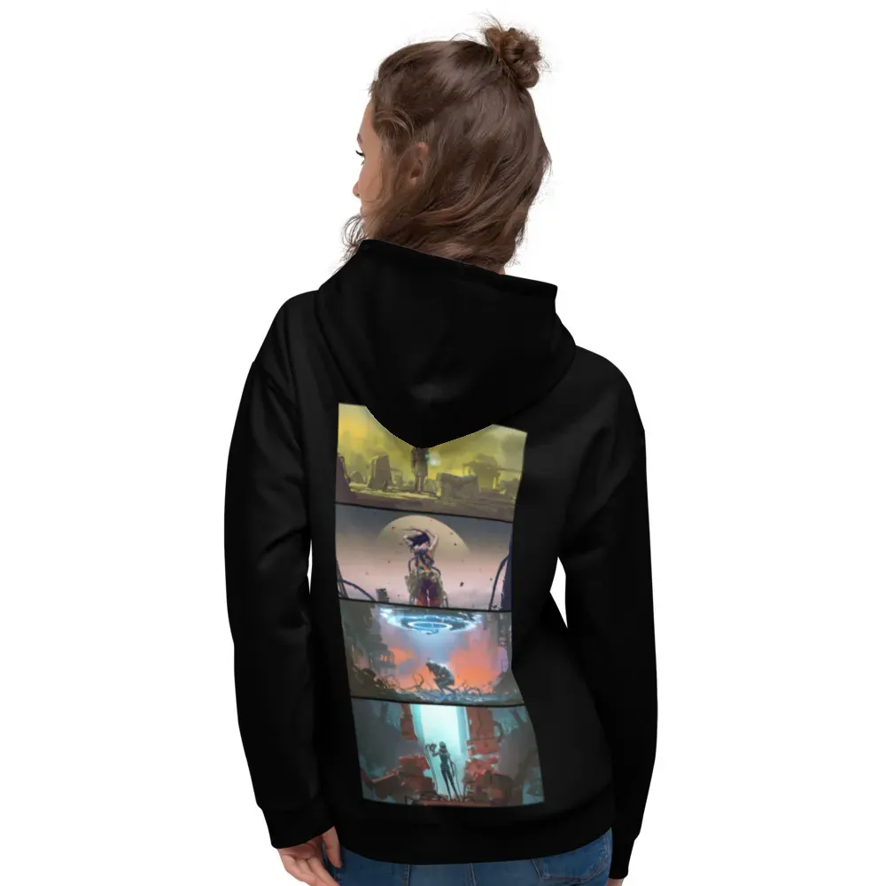 Artificial Reality "Art" Premium Unisex Hoodie image 11