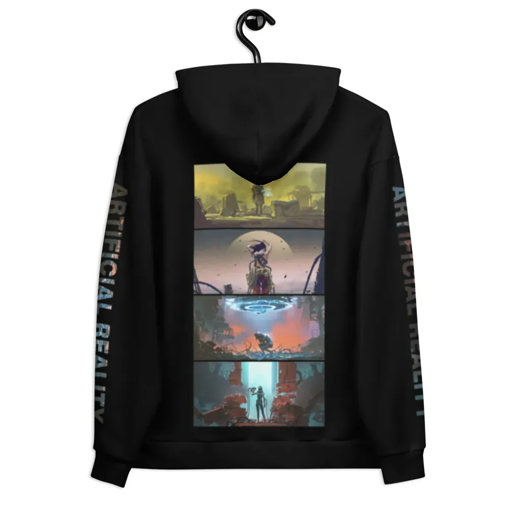 Artificial Reality "Art" Premium Unisex Hoodie image 12