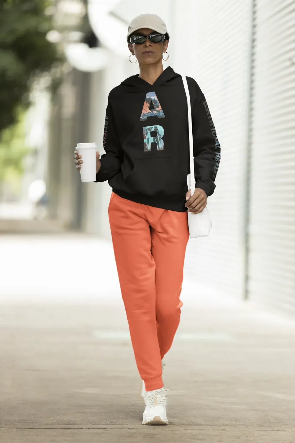 Artificial Reality "Art" Premium Unisex Hoodie image 14