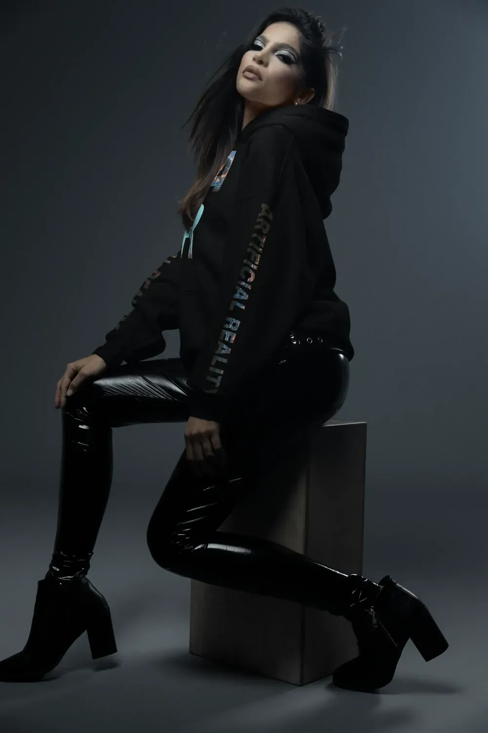 Artificial Reality "Art" Premium Unisex Hoodie image 16