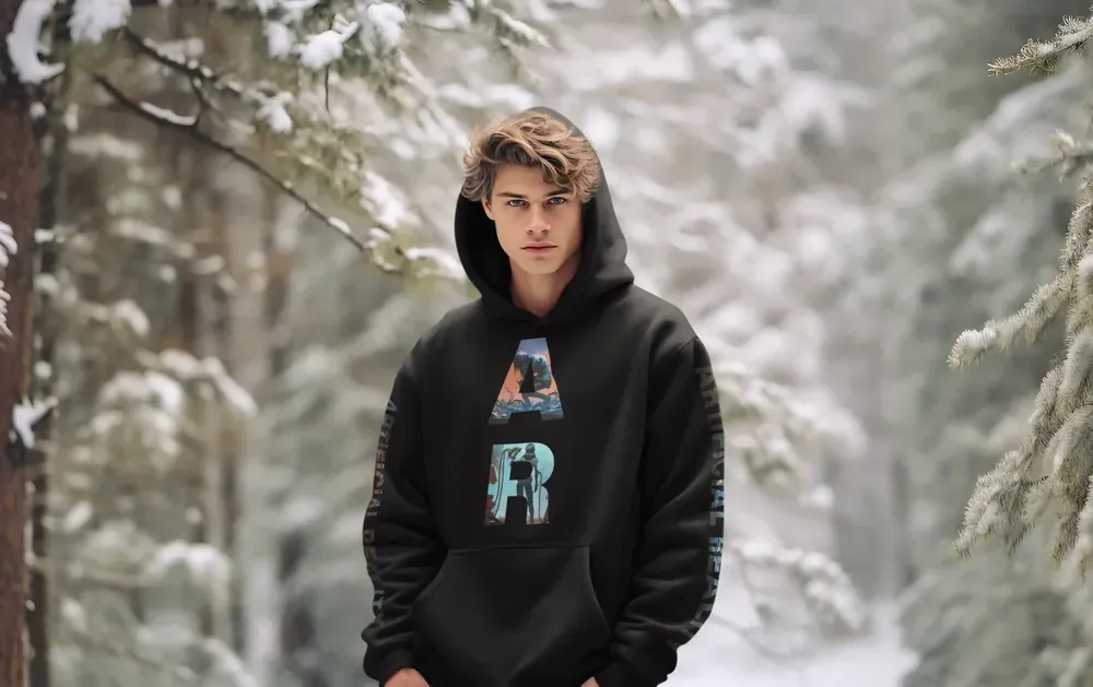 Artificial Reality "Art" Premium Unisex Hoodie image 25