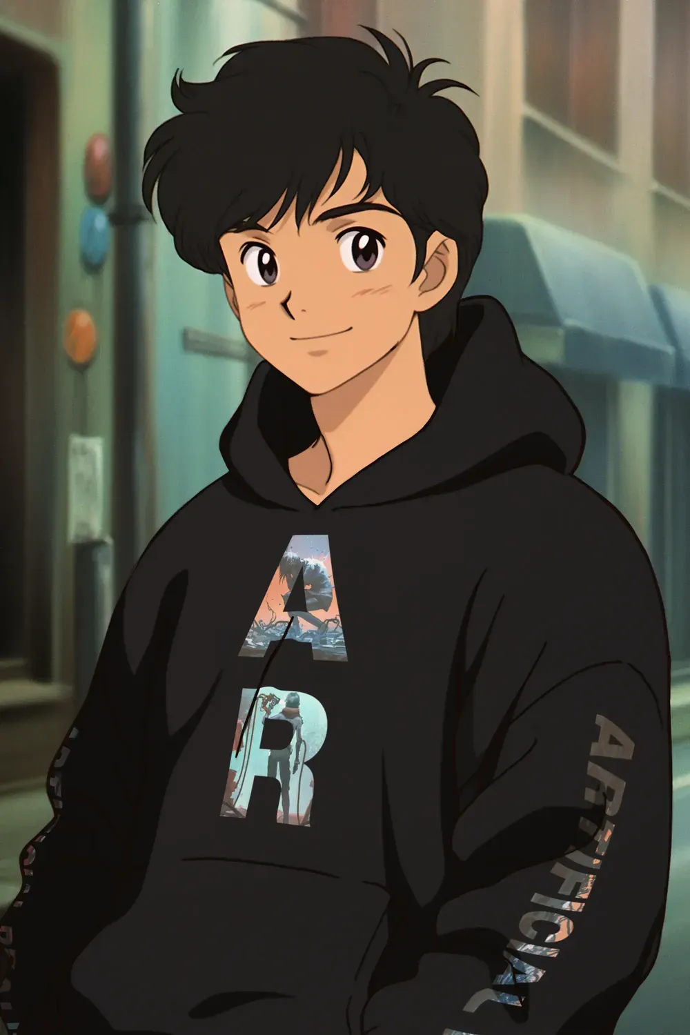 Artificial Reality "Art" Premium Unisex Hoodie image 26