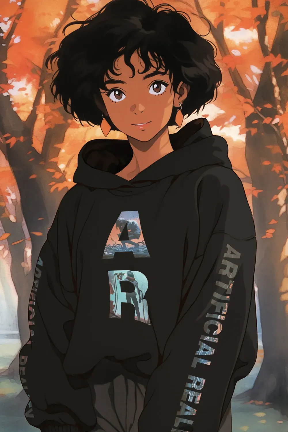 Artificial Reality "Art" Premium Unisex Hoodie image 27
