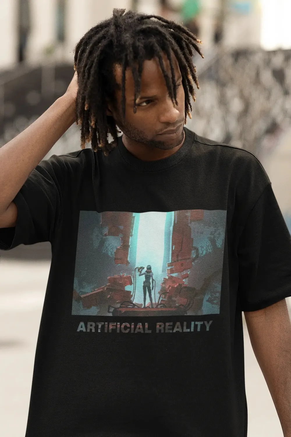 Artificial Reality "Book One" Unisex T-shirt image 12