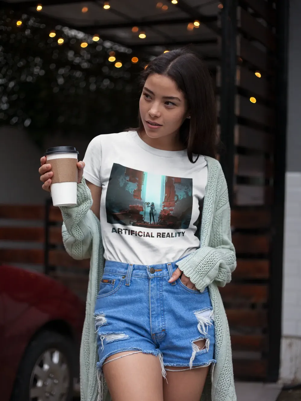 Artificial Reality "Book One" Unisex T-shirt image 18