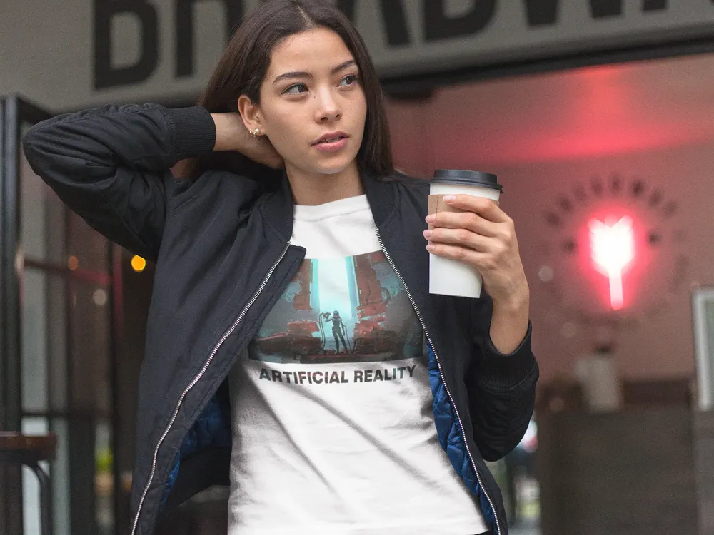 Artificial Reality "Book One" Unisex T-shirt image 31