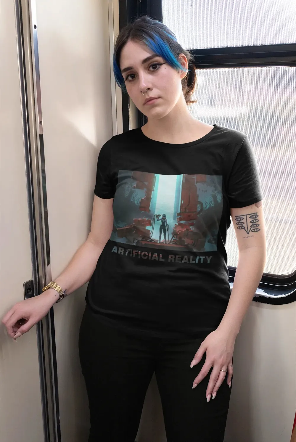 Artificial Reality "Book One" Unisex T-shirt image 34