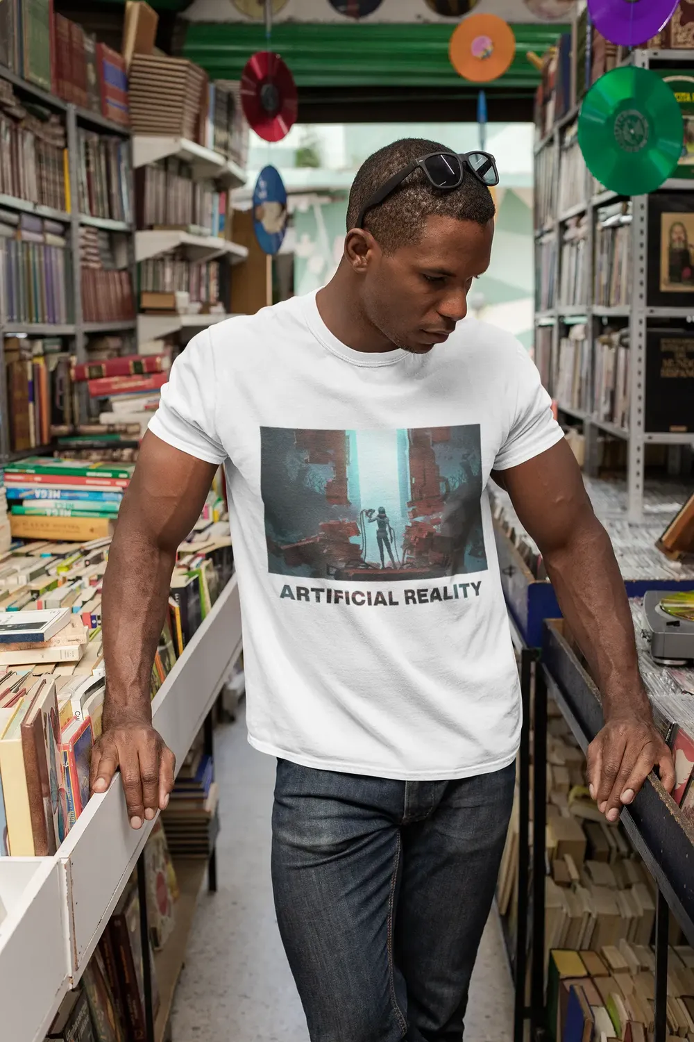 Artificial Reality "Book One" Unisex T-shirt image 35