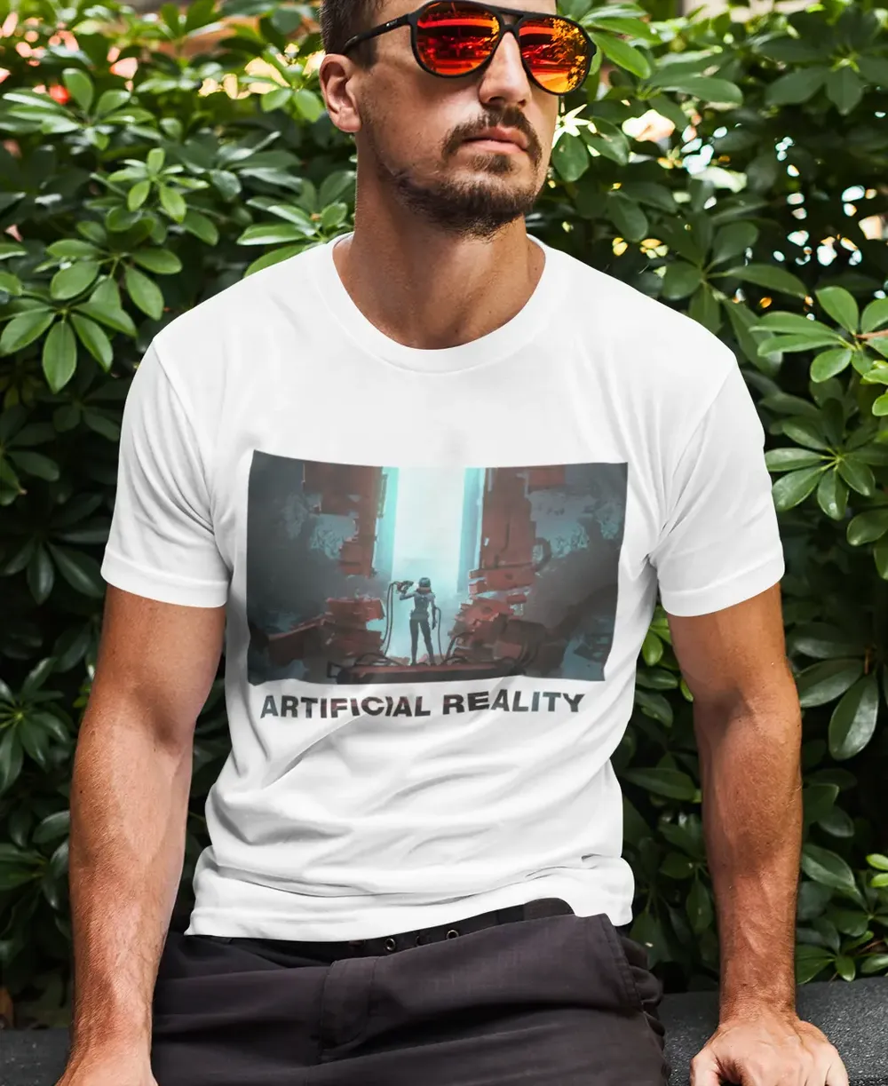 Artificial Reality "Book One" Unisex T-shirt image 41