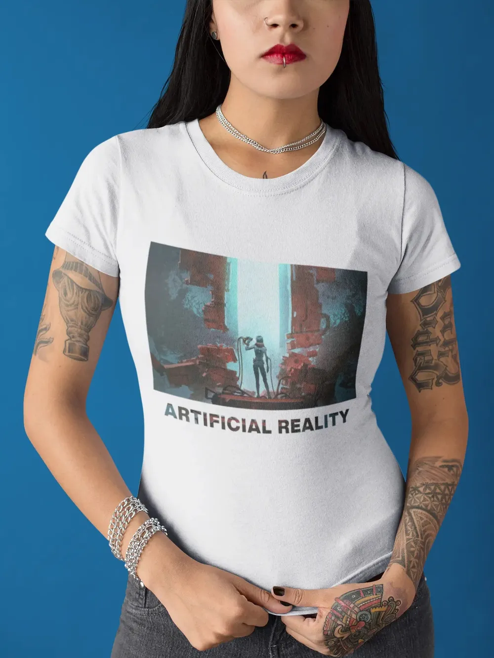 Artificial Reality "Book One" Unisex T-shirt image 42