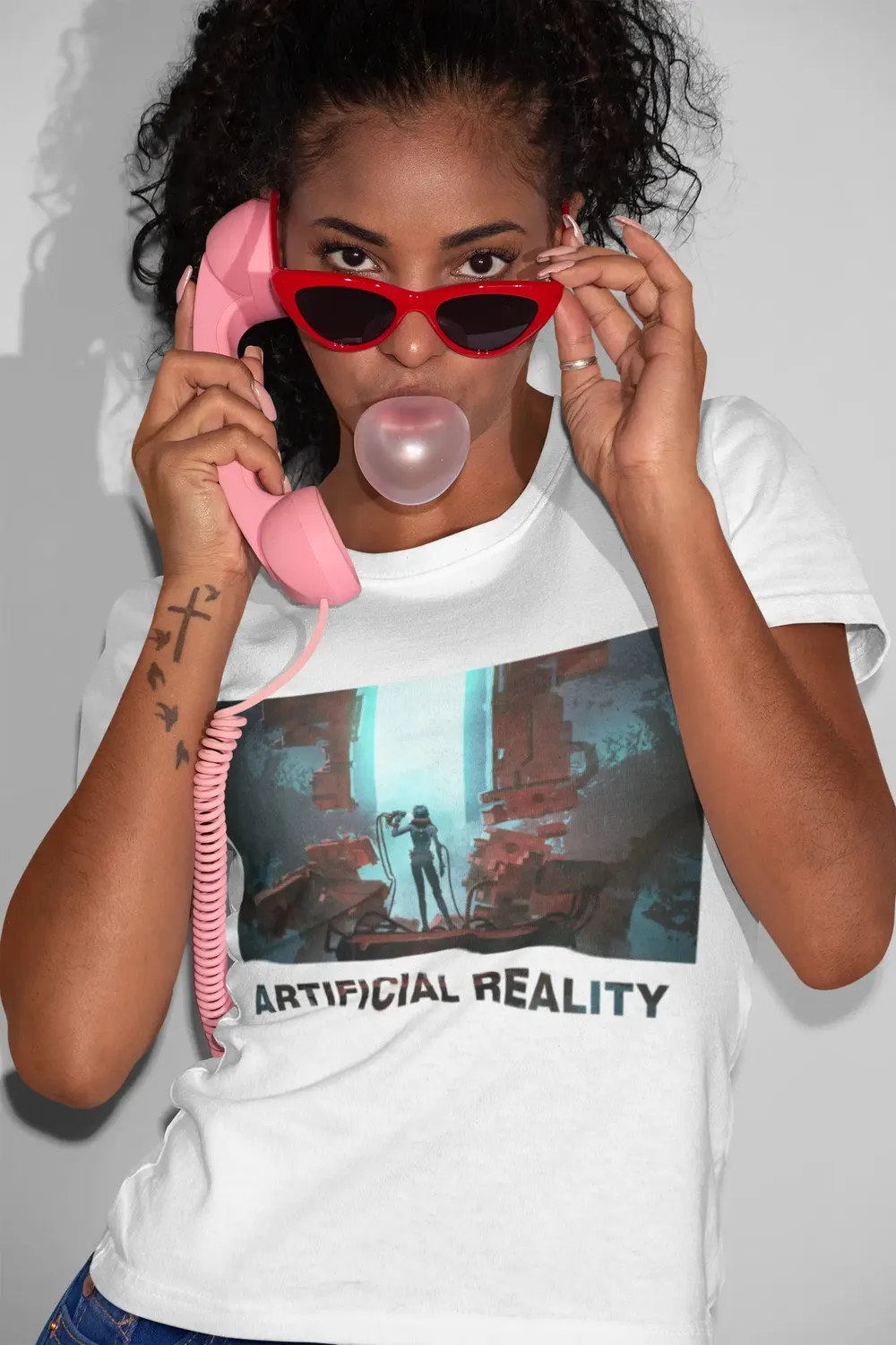 Artificial Reality "Book One" Unisex T-shirt image 44