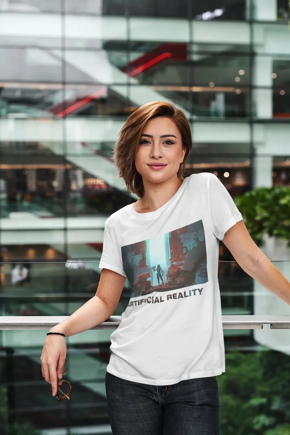 Artificial Reality "Book One" Unisex T-shirt image 45