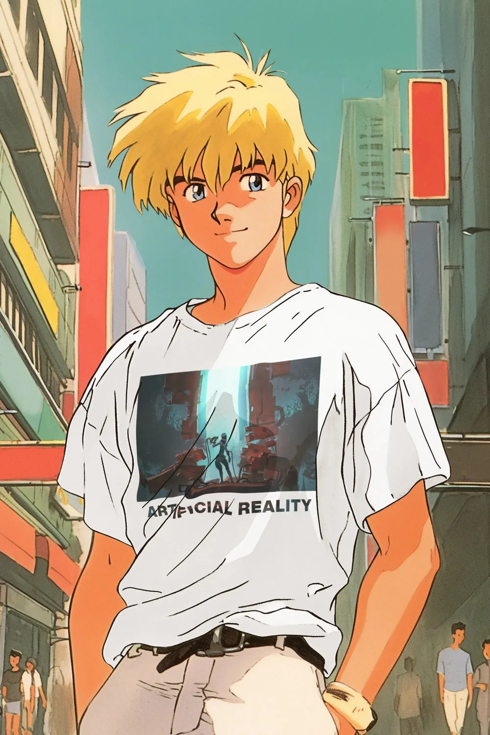 Artificial Reality "Book One" Unisex T-shirt image 49