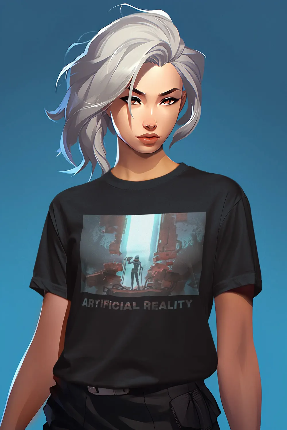 Artificial Reality "Book One" Unisex T-shirt image 50