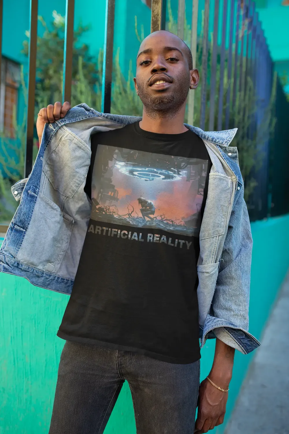Artificial Reality "Book Two" Unisex T-shirt image 17
