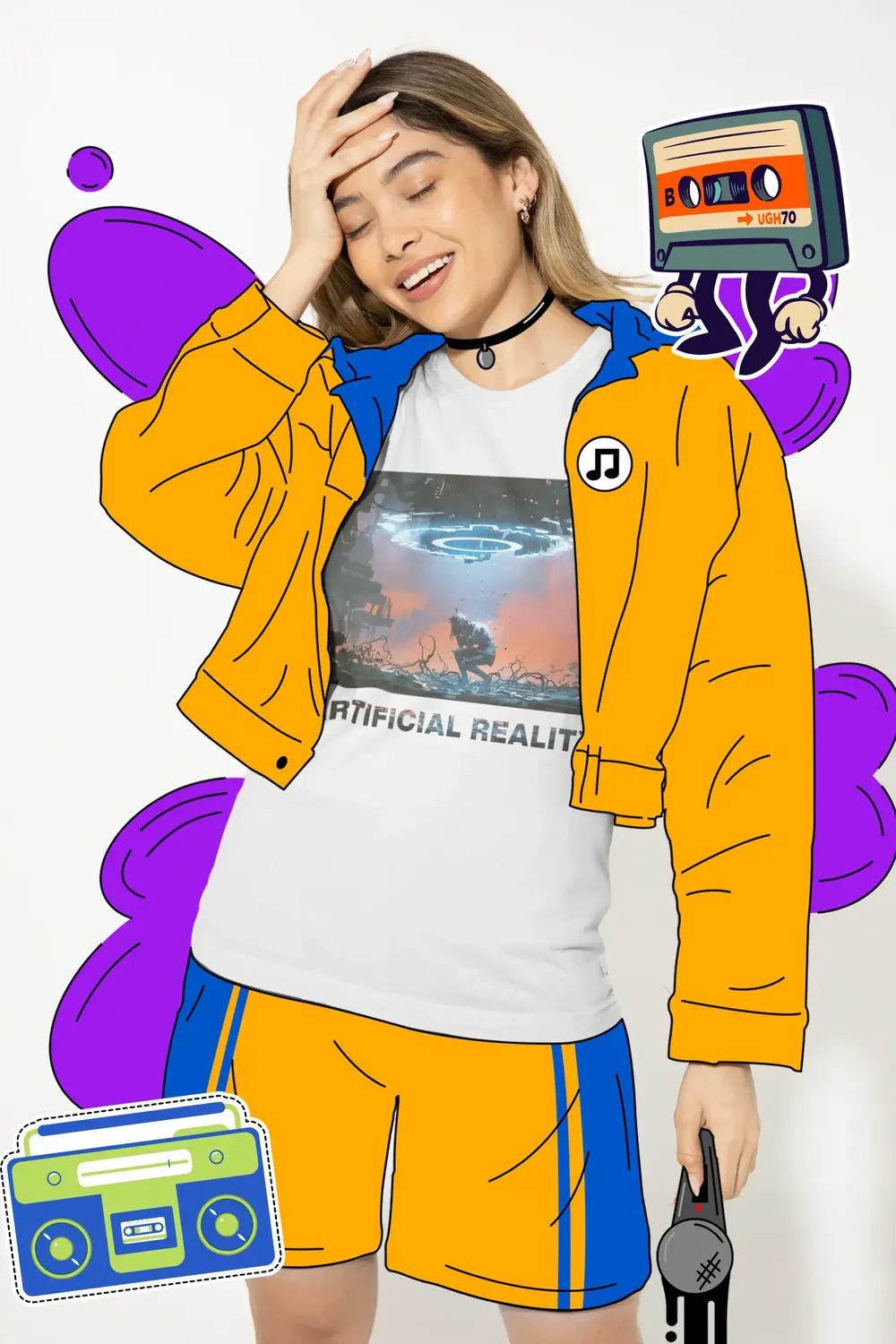 Artificial Reality "Book Two" Unisex T-shirt image 22