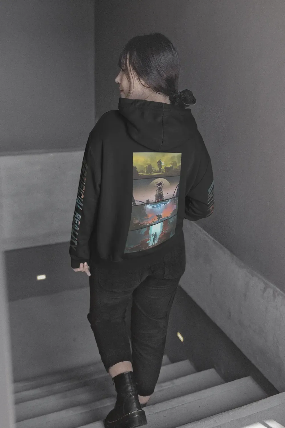Artificial Reality "Clan" Premium Unisex Hoodie image 22