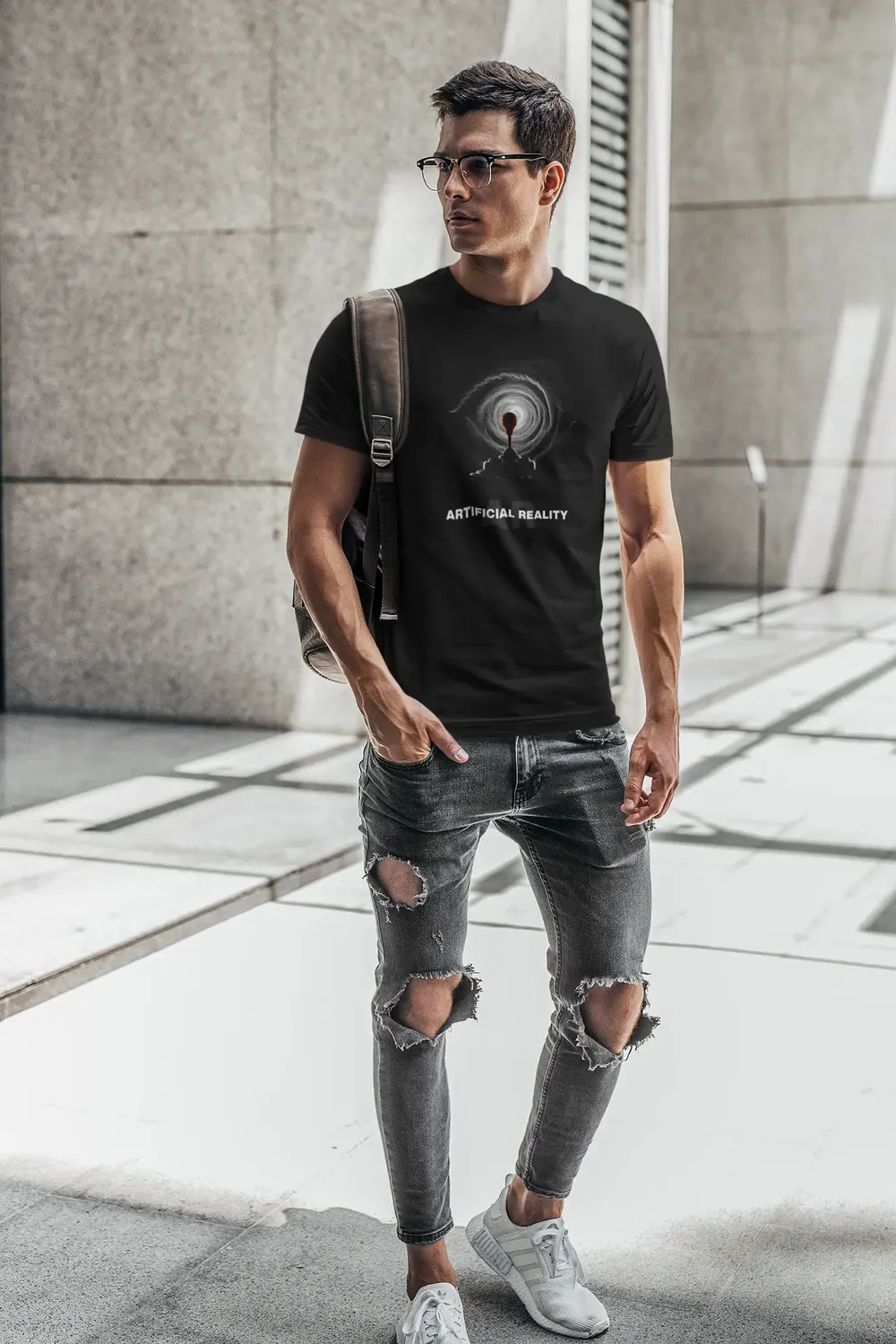 Artificial Reality Premium Men's T-shirt image 5