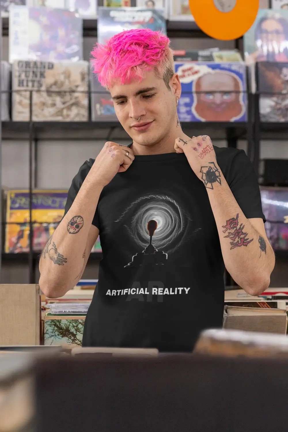 Artificial Reality Premium Men's T-shirt image 22