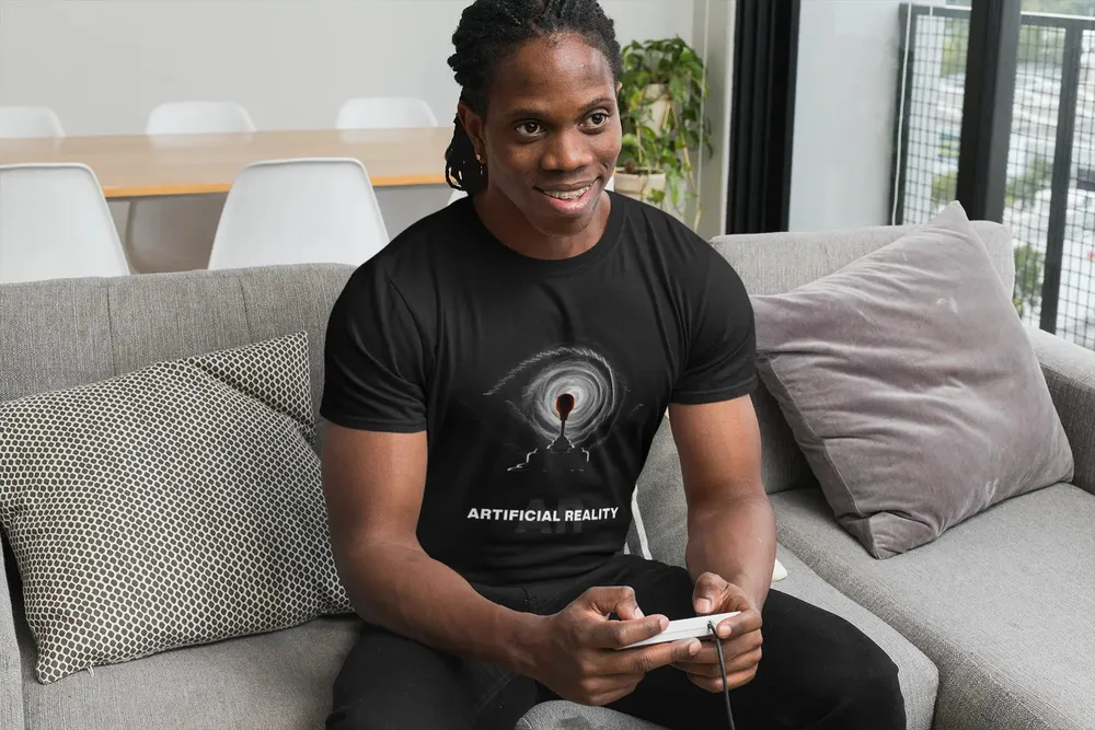 Artificial Reality Premium Men's T-shirt image 25
