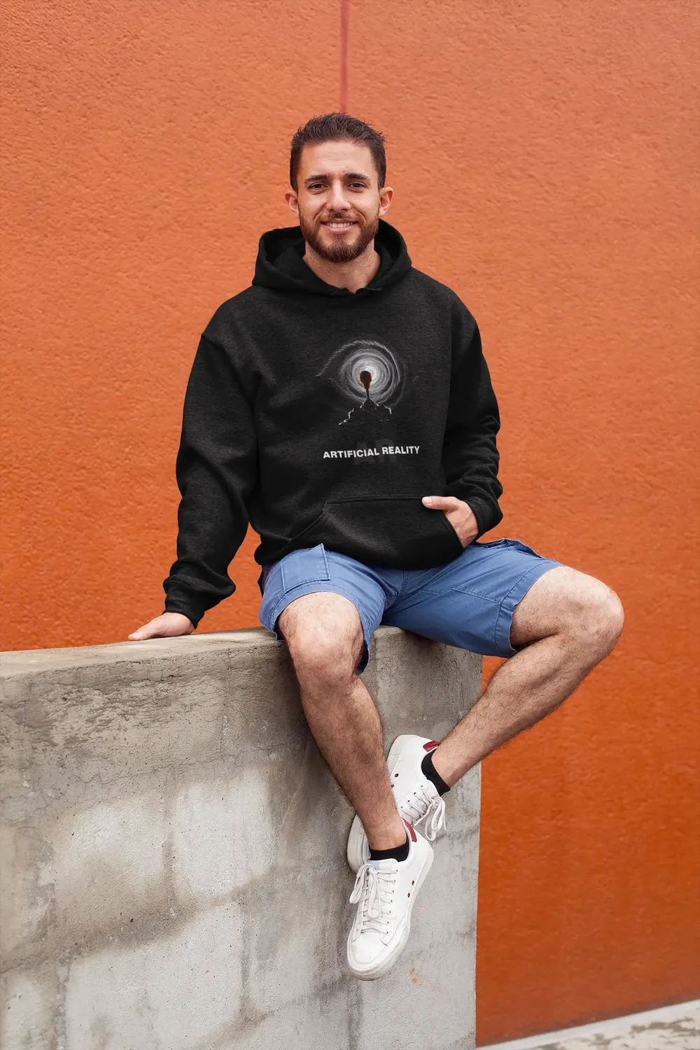 Artificial Reality Premium Unisex Hoodie image 10