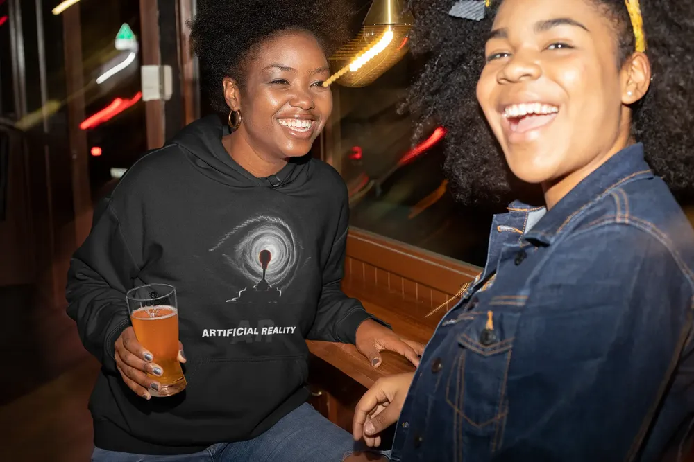 Artificial Reality Premium Unisex Hoodie image 11