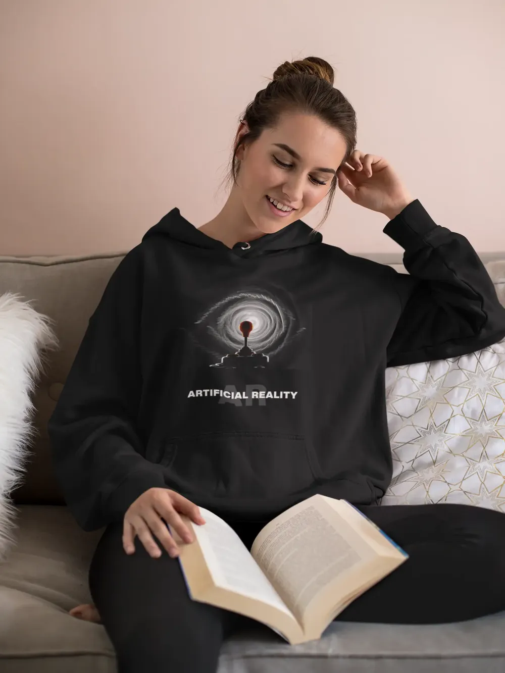 Artificial Reality Premium Unisex Hoodie image 17