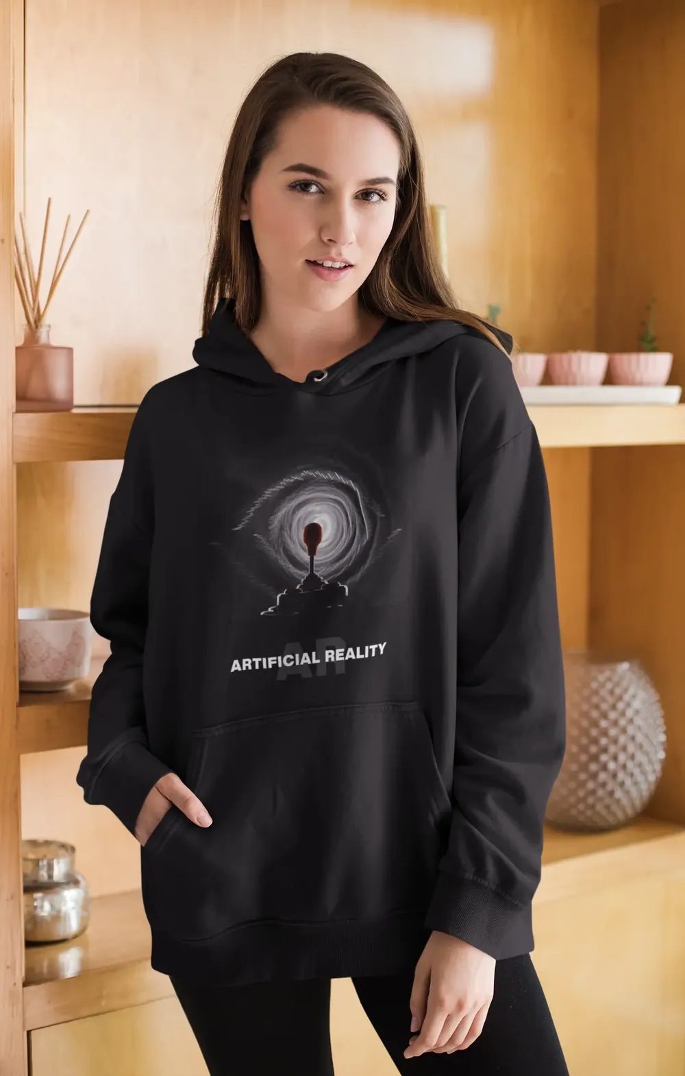 Artificial Reality Premium Unisex Hoodie image 18