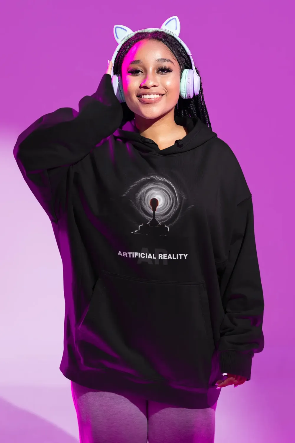 Artificial Reality Premium Unisex Hoodie image 20