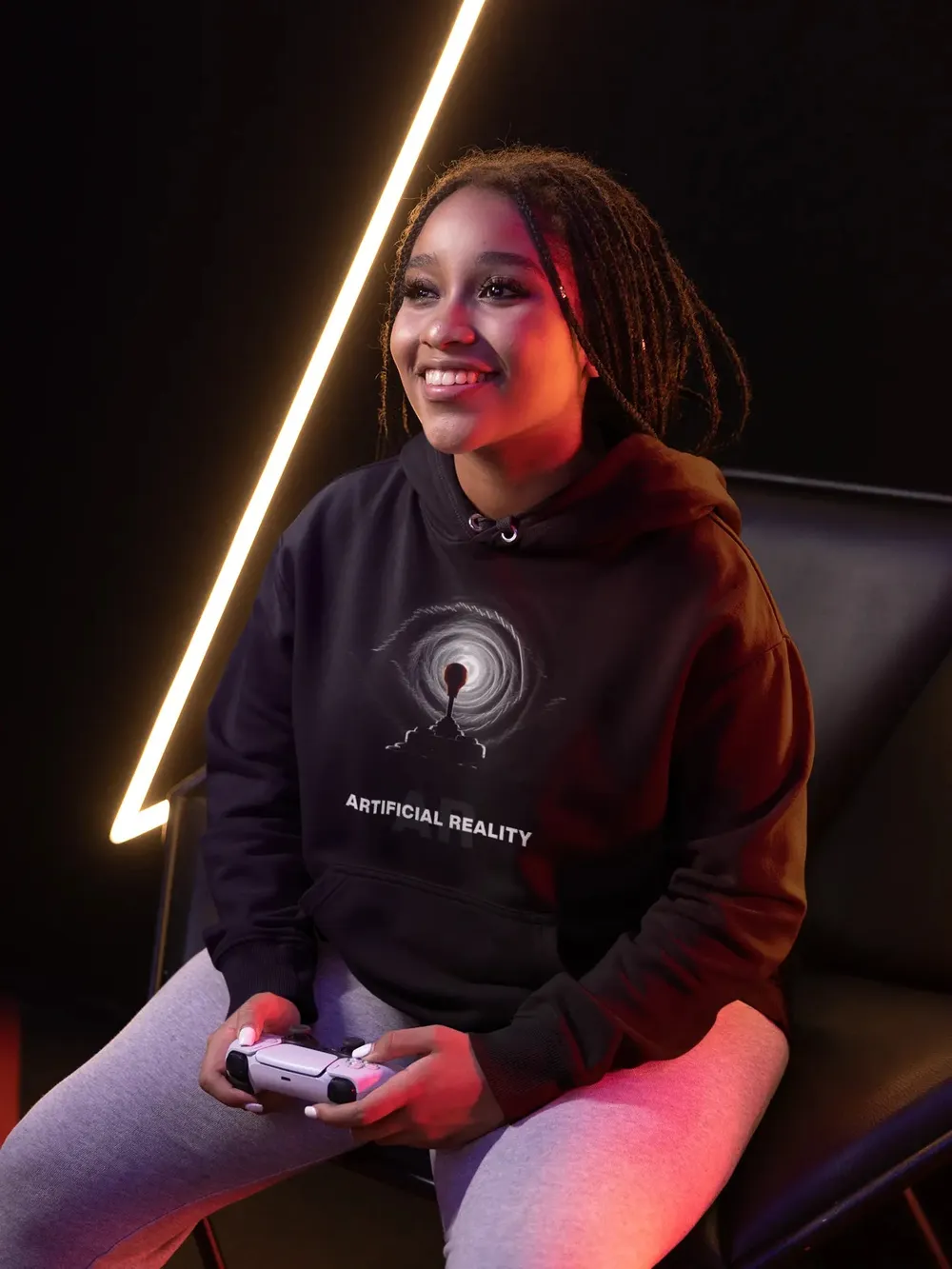 Artificial Reality Premium Unisex Hoodie image 21