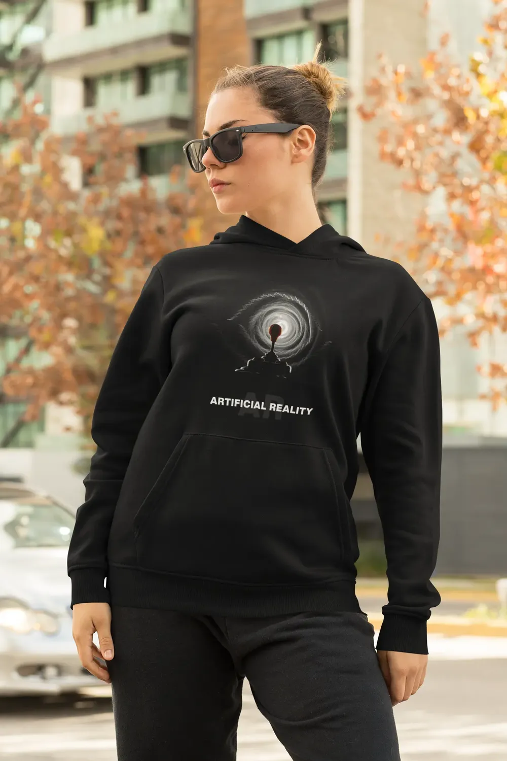 Artificial Reality Premium Unisex Hoodie image 22