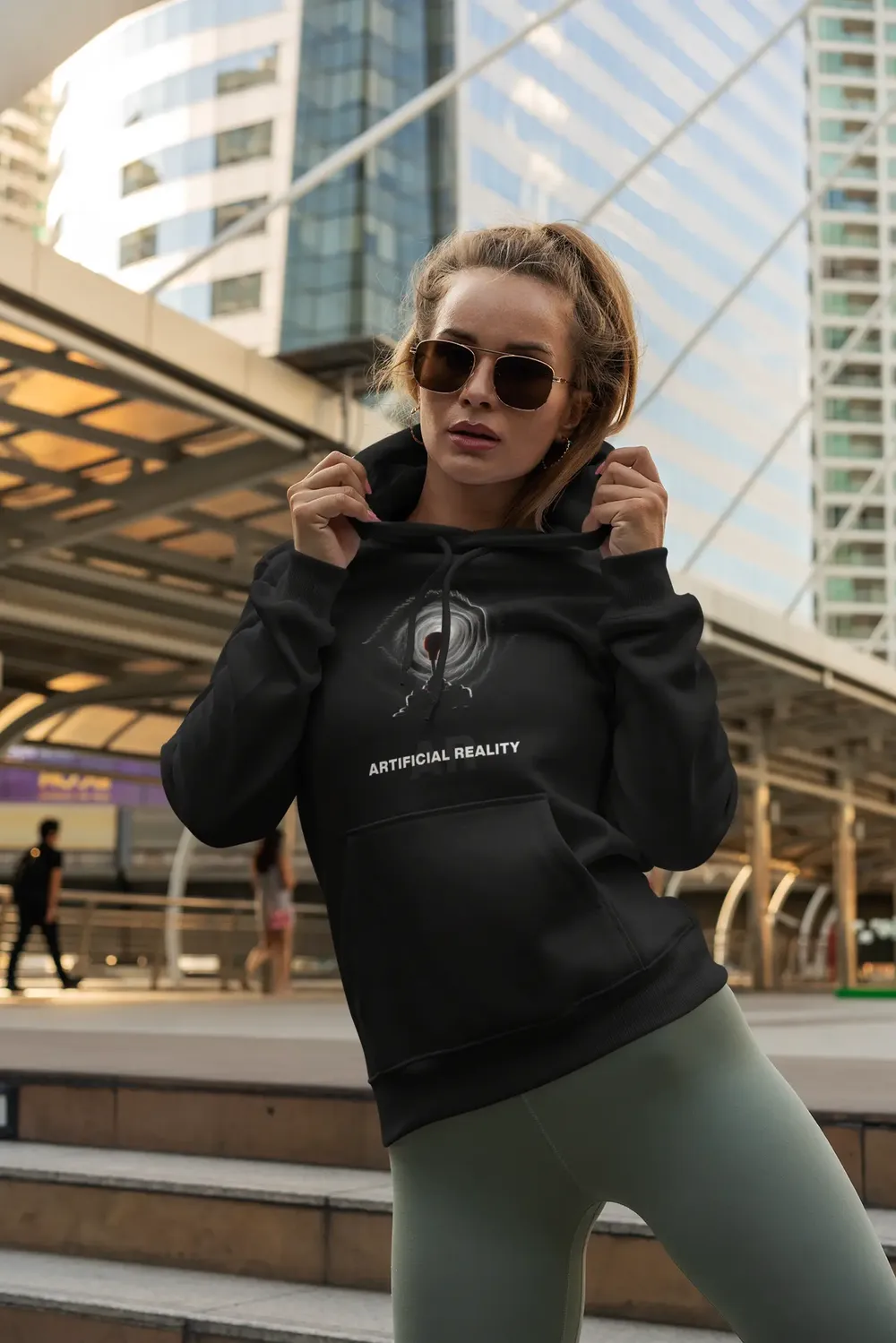 Artificial Reality Premium Unisex Hoodie image 23