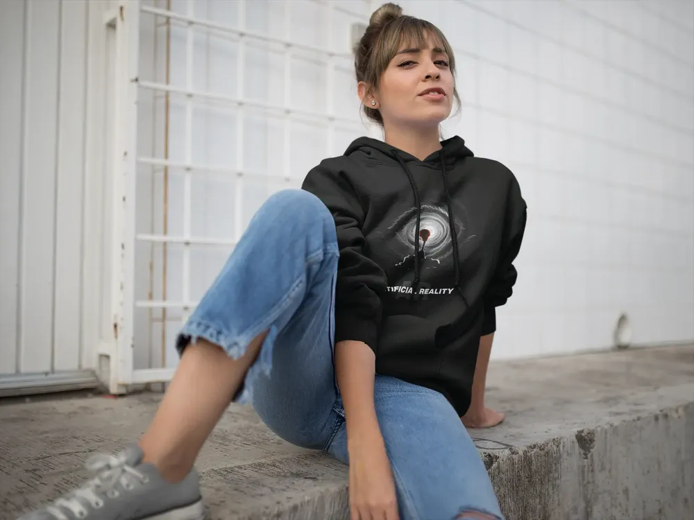 Artificial Reality Premium Unisex Hoodie image 28
