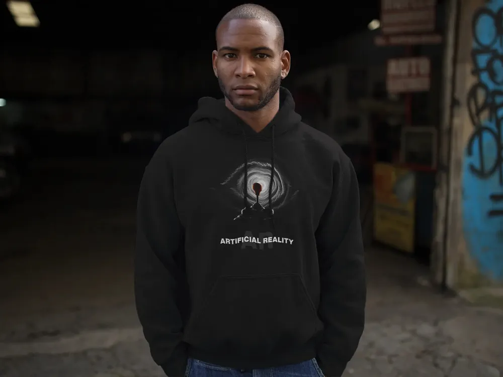 Artificial Reality Premium Unisex Hoodie image 38