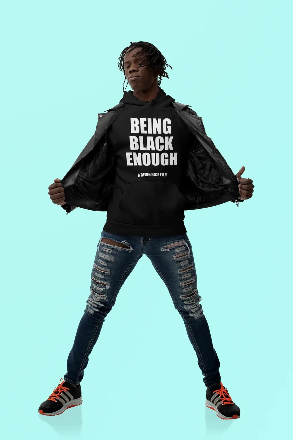 Being Black Enough Unisex Hoodie image 10