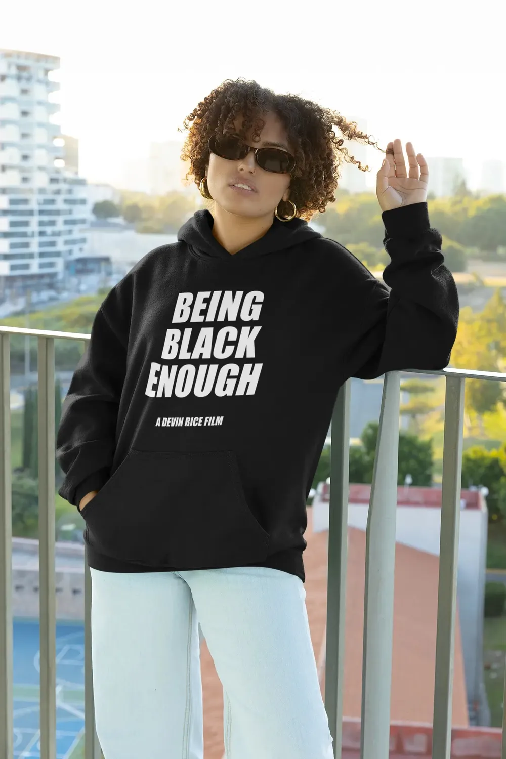 Being Black Enough Unisex Hoodie image 11