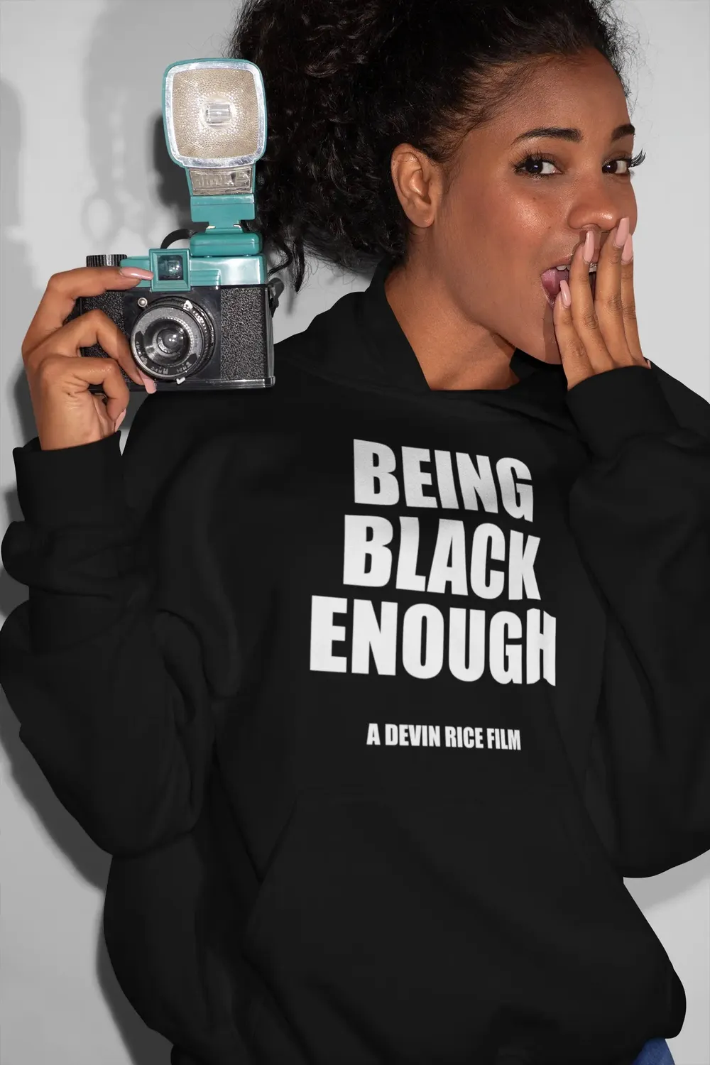 Being Black Enough Unisex Hoodie image 13