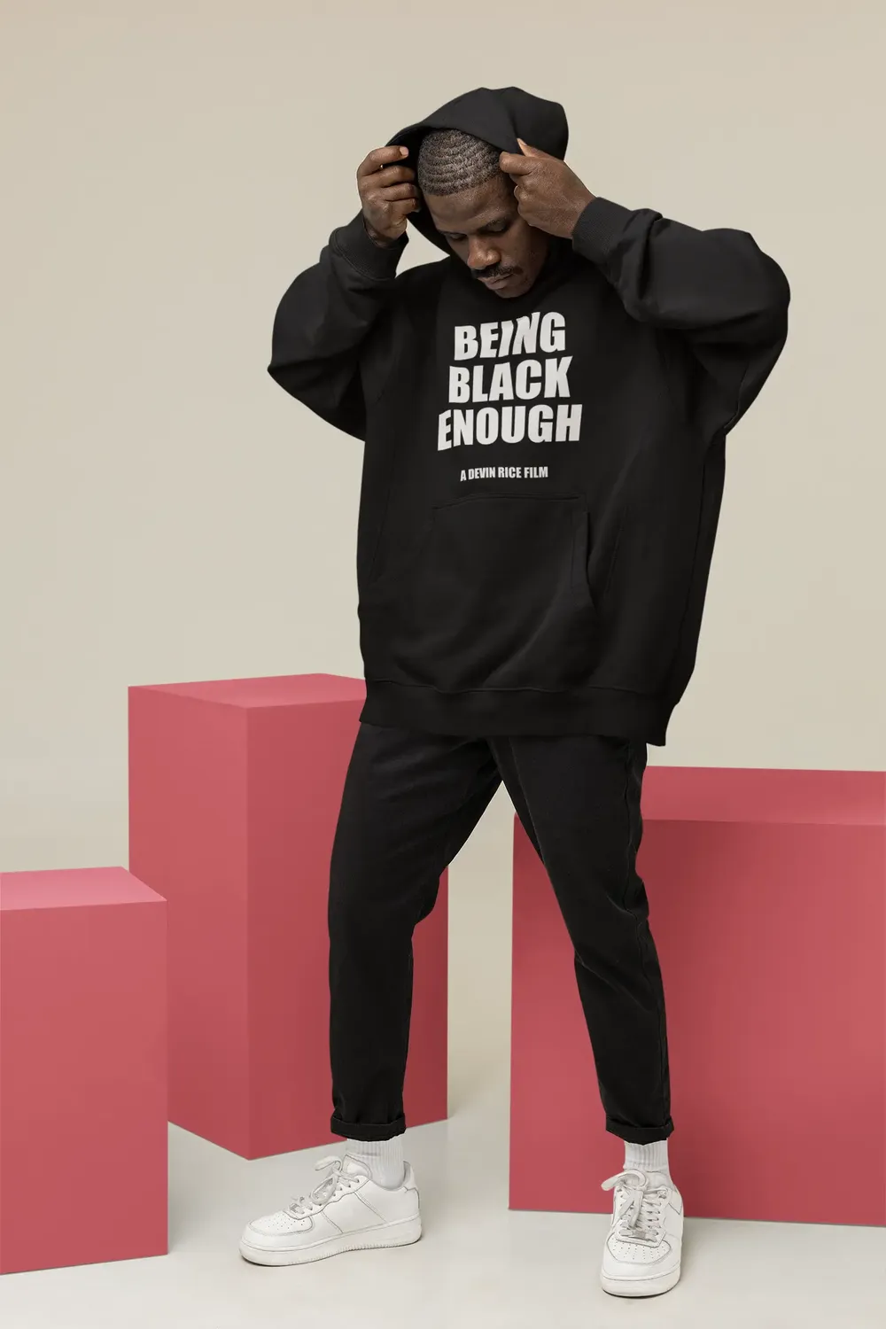 Being Black Enough Unisex Hoodie image 16