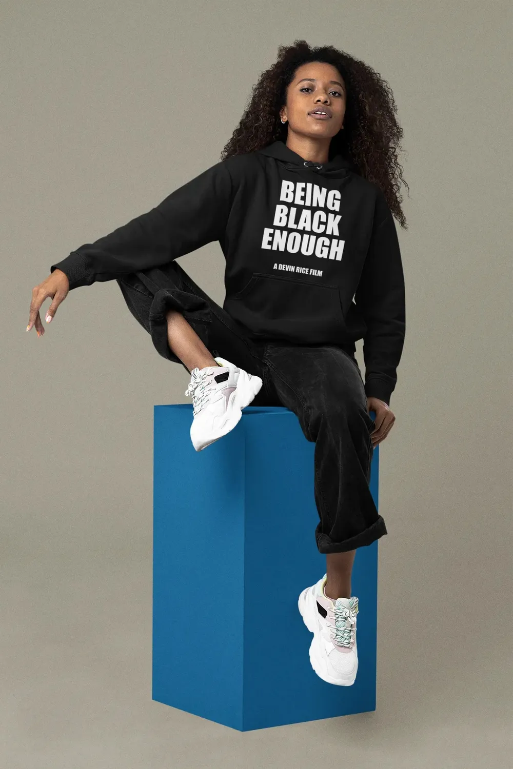 Being Black Enough Unisex Hoodie image 17