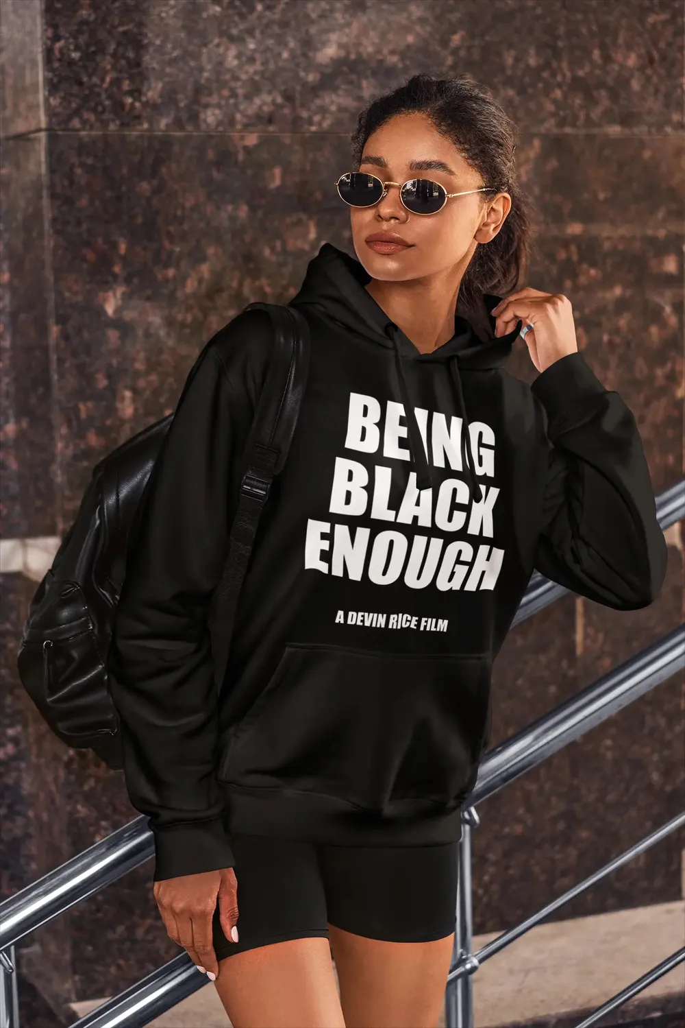 Being Black Enough Unisex Hoodie image 18