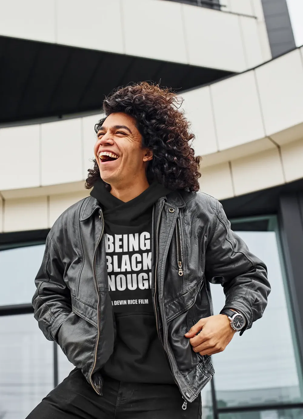 Being Black Enough Unisex Hoodie image 19