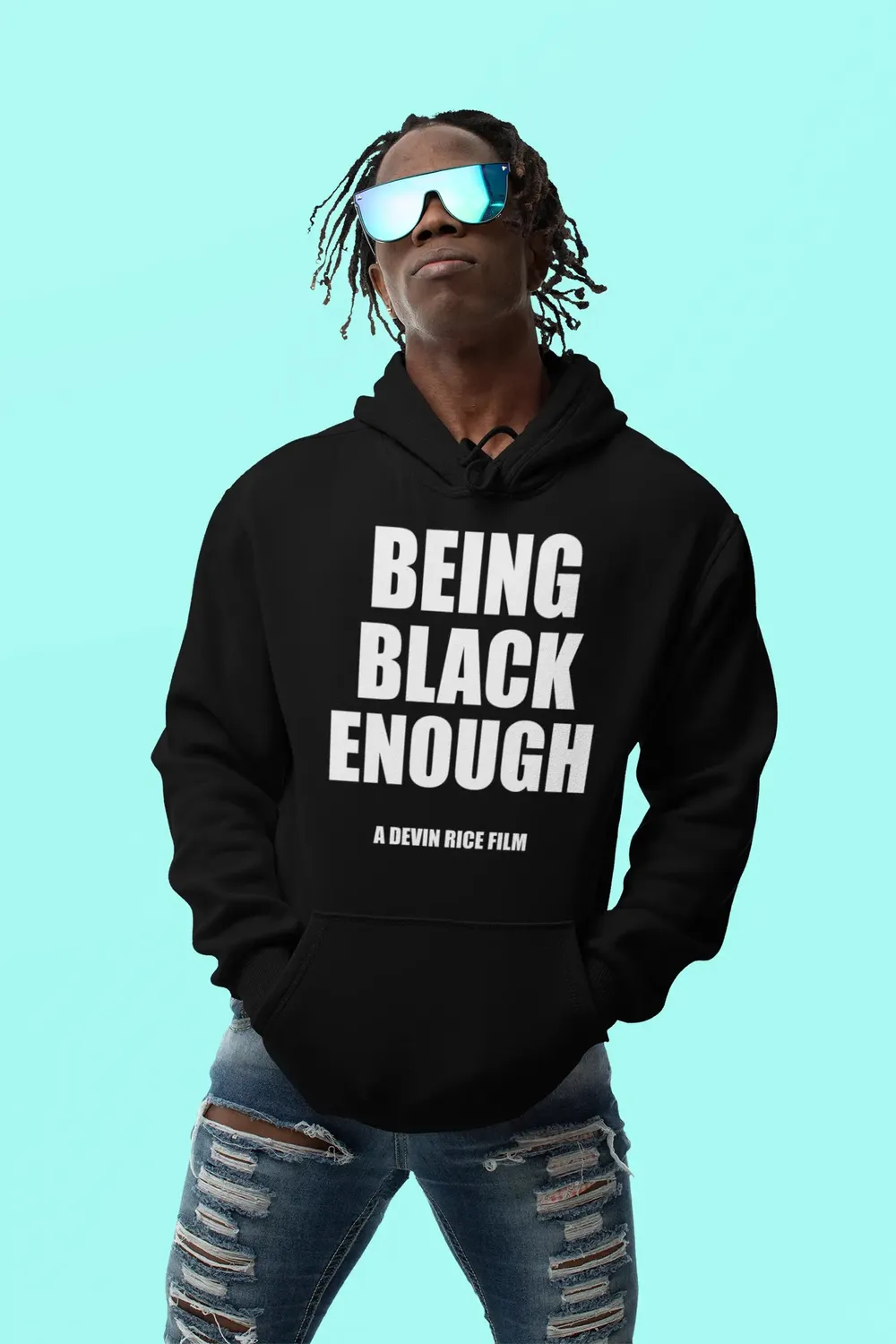 Being Black Enough Unisex Hoodie image 21