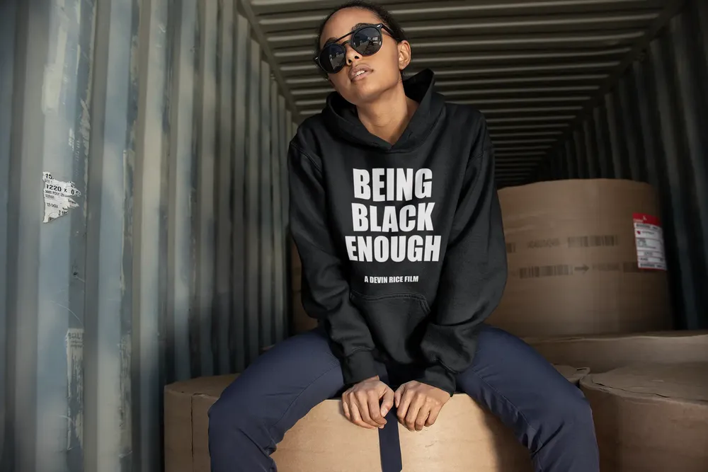 Being Black Enough Unisex Hoodie image 25