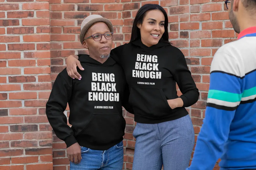 Being Black Enough Unisex Hoodie image 26