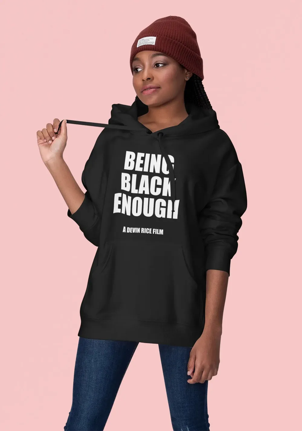 Being Black Enough Unisex Hoodie image 28