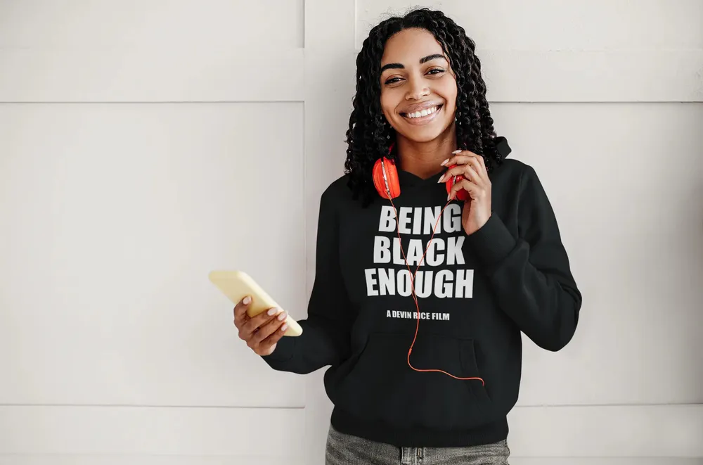 Being Black Enough Unisex Hoodie image 29