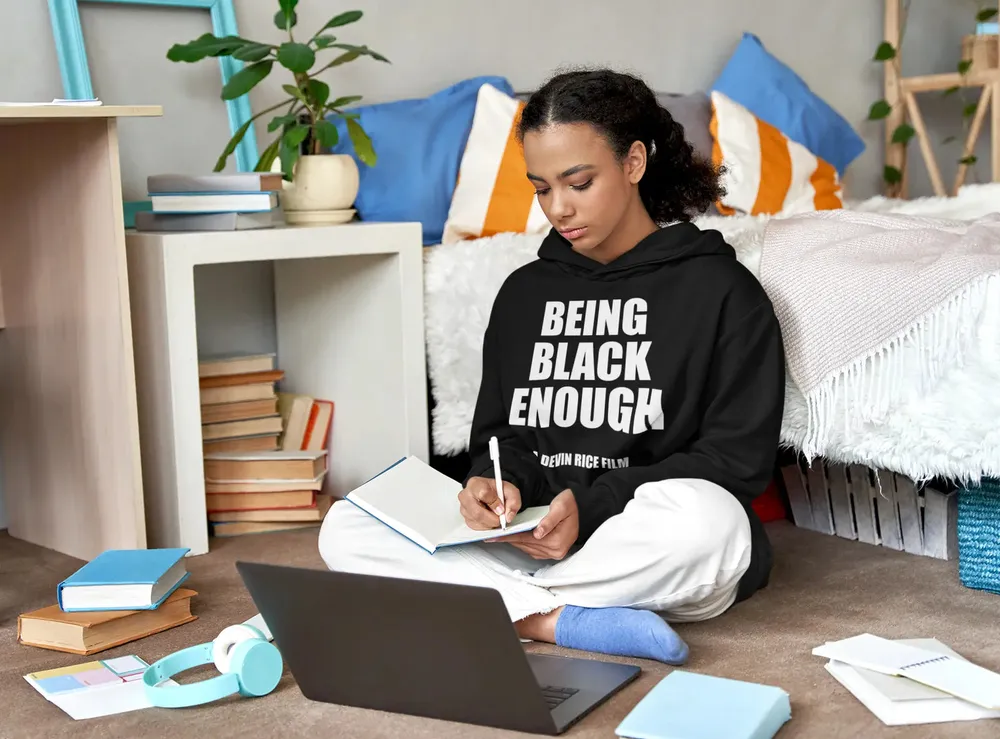 Being Black Enough Unisex Hoodie image 31